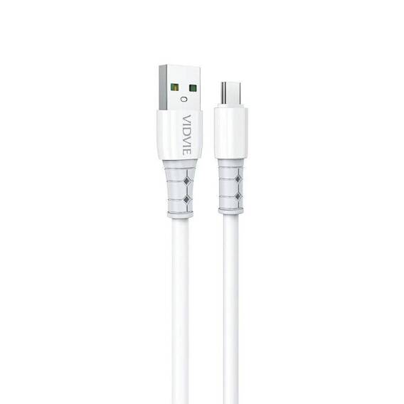 VIDVIE CB4020 USB/Type C 3A cable, 1.2m white