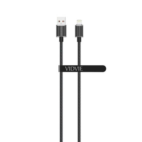 VIDVIE CB4024 USB/iPhone 3A cable, 1.2m black