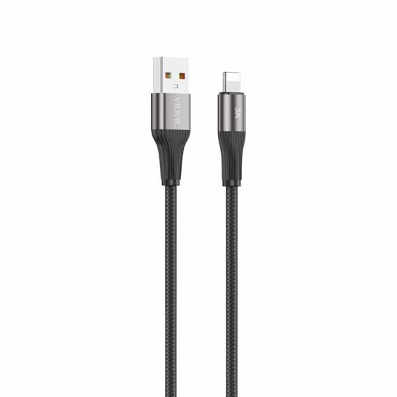 VIDVIE CB4038 USB/iPhone 3A cable, 2m black