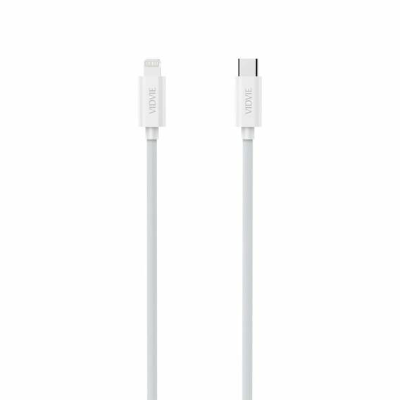 VIDVIE CB477 Type C/iPhone cable 18W PD, 2A, 1m gray