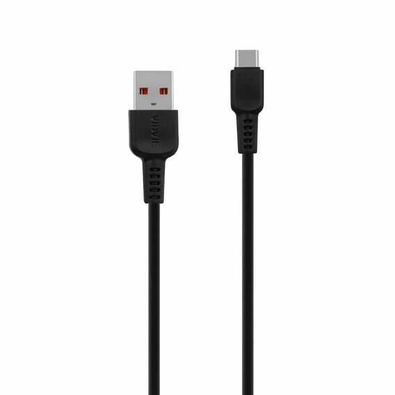 VIDVIE DC09 USB/Type C 2.1A cable, 1m black, 30 pcs.