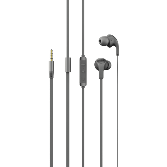 VIDVIE HS670 3.5mm Jack headphones with cable, gray