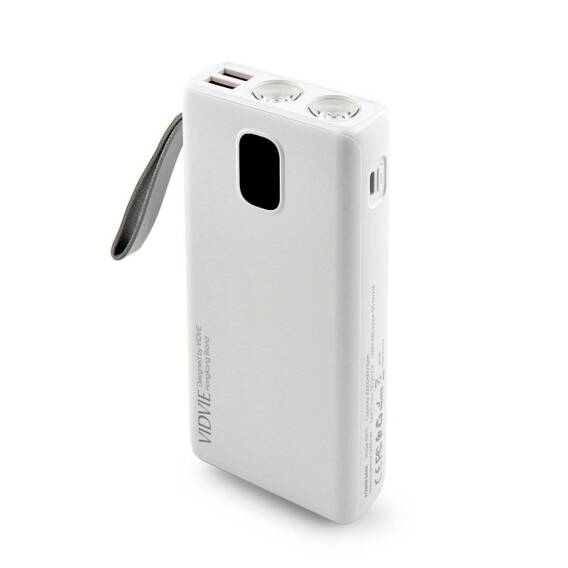 VIDVIE PB775 20,000 mAh powerbank white