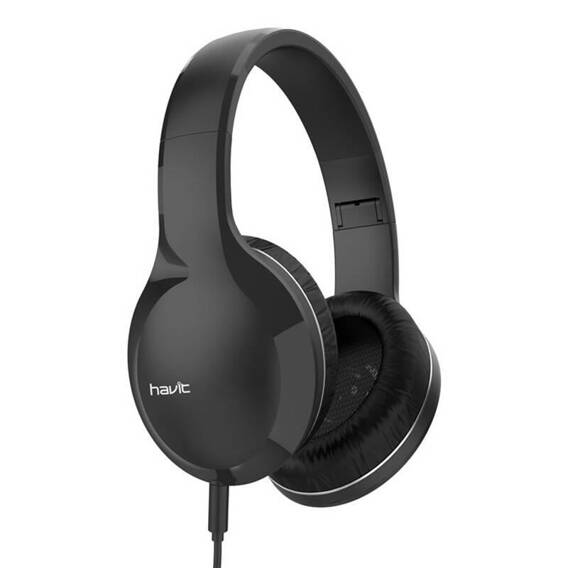 Wired Headphones Havit H100d black