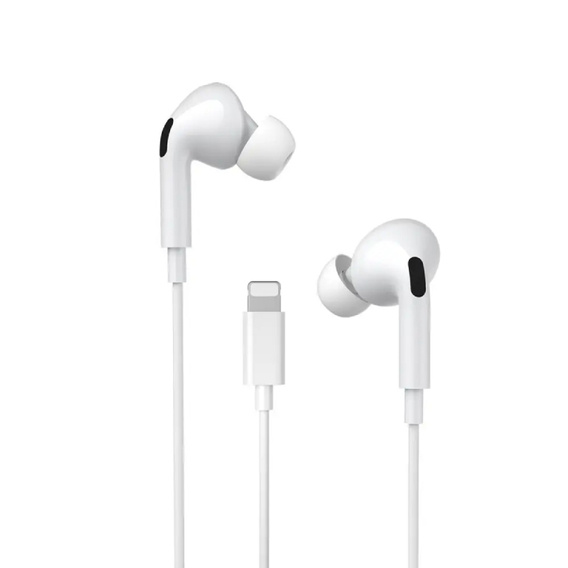 Wired In-Ear Headphones with Lightning Microphone 1.2m Jellico EP3A white