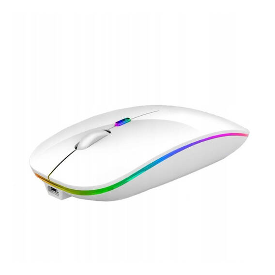 Wireless LED Backlit Mouse MR12 / A2 white