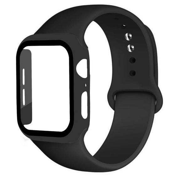 Wristband for APPLE WATCH 40MM with Screen Cover black