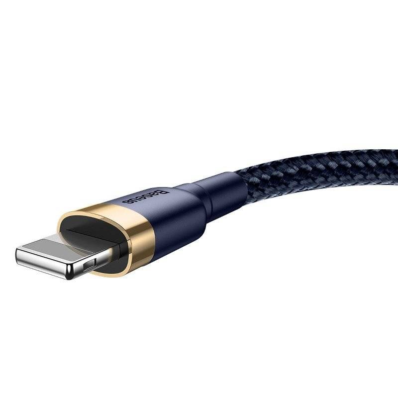 Baseus Cafule Lightning cable  1m (Gold+Dark blue) | all GSM  accessories \ Cables \ USB - Lightning |