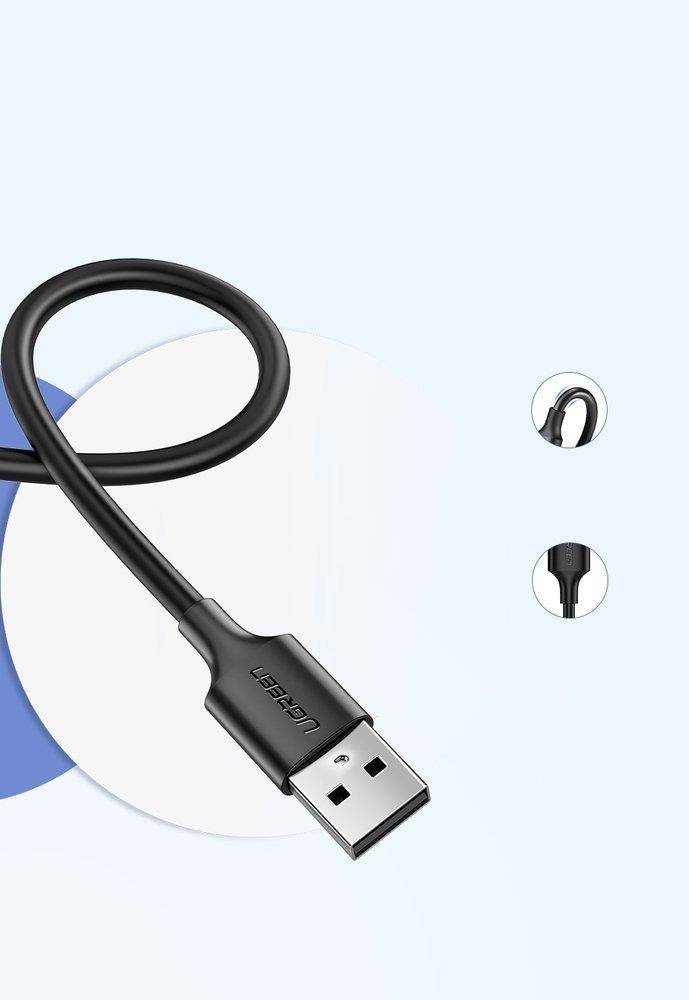 Ugreen cable USB – USB Type C 2 A 2m black cable