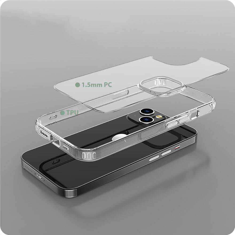 Apple iPhone 15 Plus case transparent TECH-PROTECT FLEXAIR HYBRID