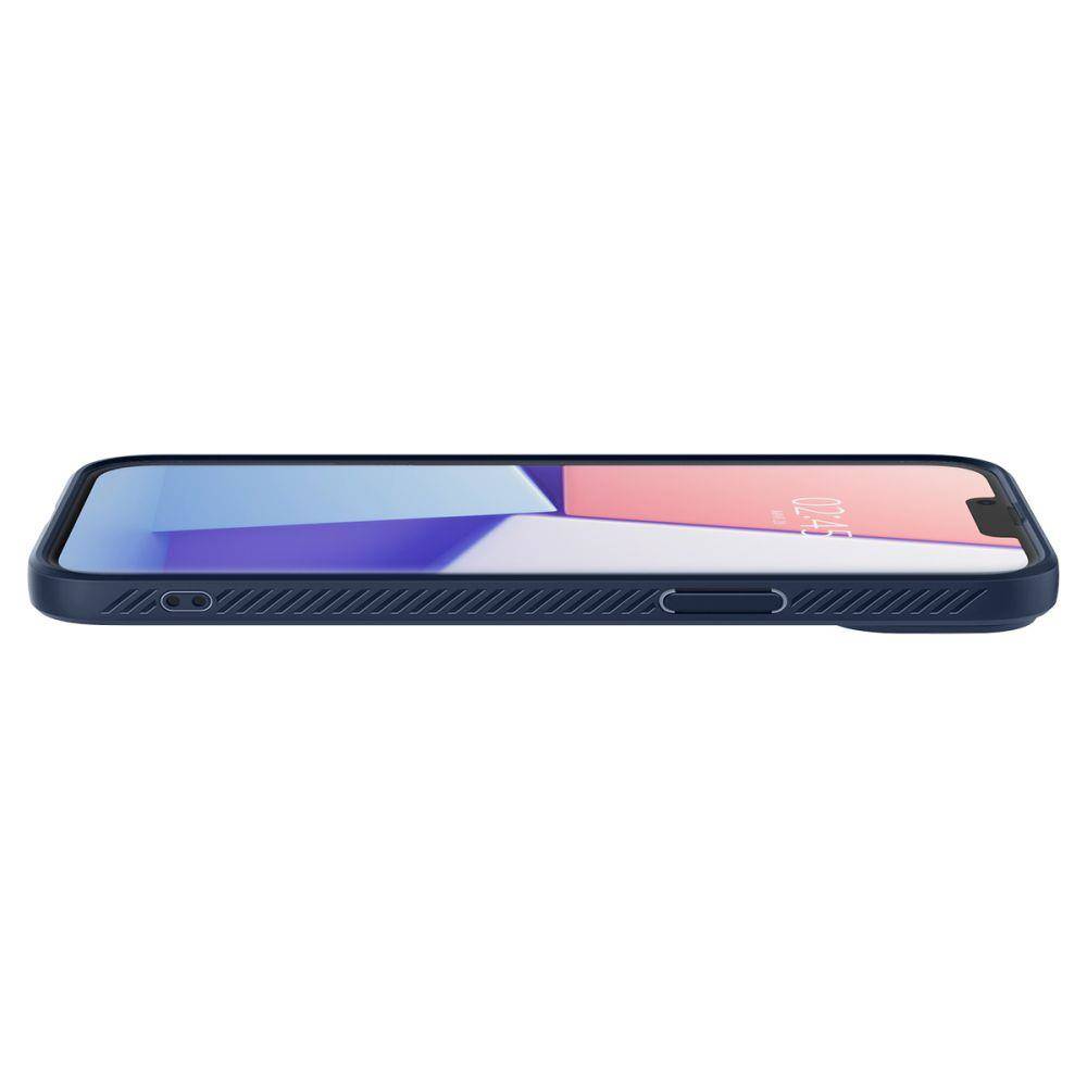 Apple iPhone 15 Pro Max Liquid Air Case by Spigen - Navy Blue