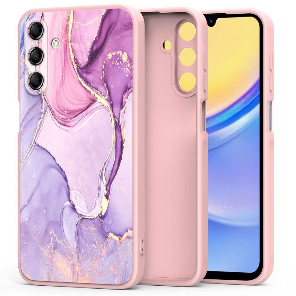 Case GALAXY A15 4G 5G Tech Protect Mood Marble pattern