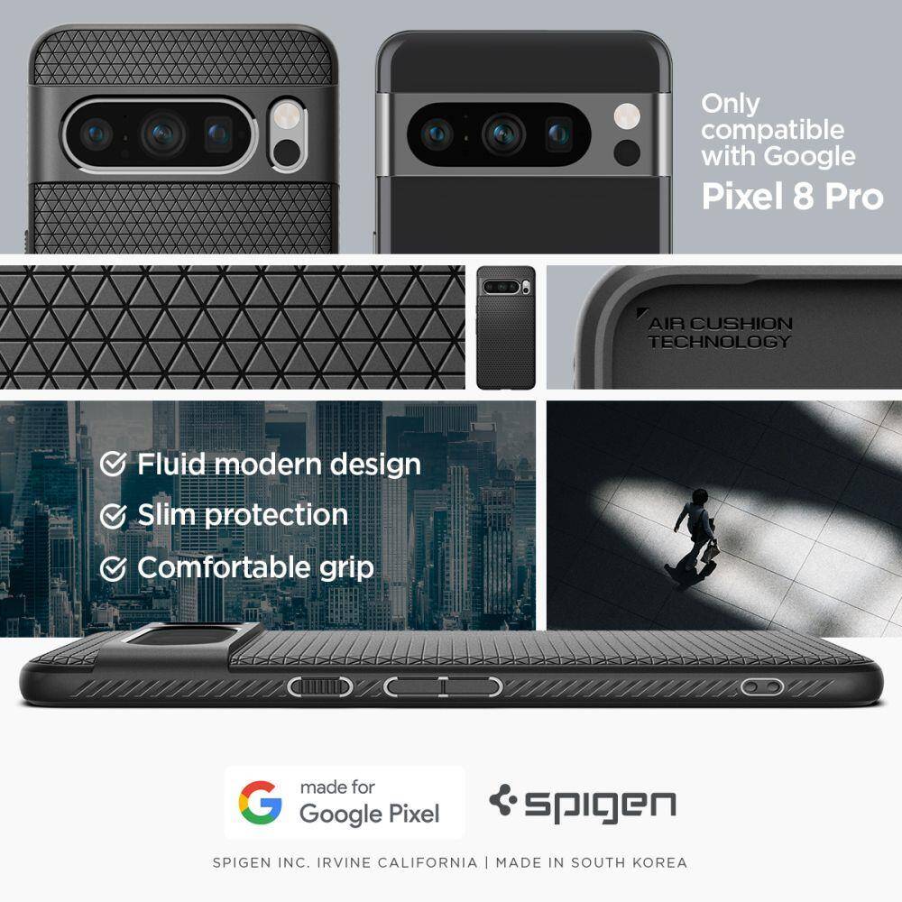 Pixel 8 Pro / Pixel 8 Case  Spigen [Thin Fit] Shockproof Slim