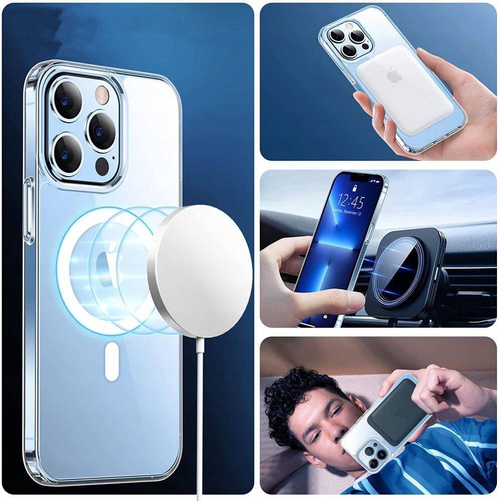 Buy MobileHub iPhone 11 Pro Max Clear MagSafe Case Magnetic 2024