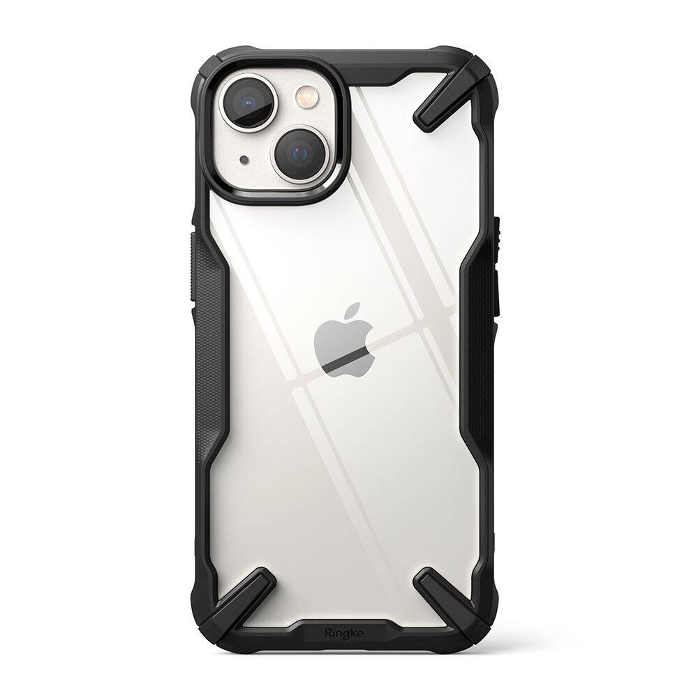 Case IPHONE 14 PLUS Ringke Fusion X black cases and covers