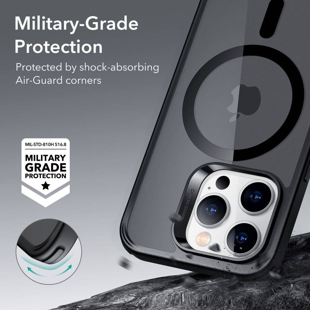 Case IPHONE 14 PRO ESR CH Halolock MagSafe Frosted Black