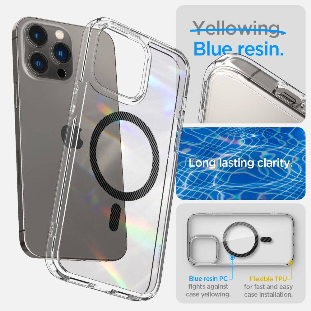 Funda Spigen Ultra Hybrid IPhone 14 PRO MAX CRYSTAL CLEAR - Shop