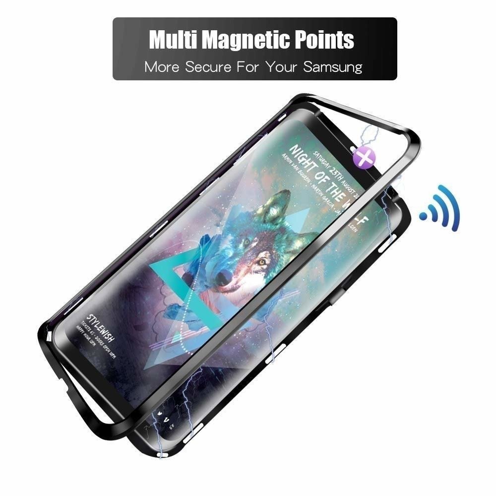 Case SAMSUNG GALAXY S10 3w1 Double Magnetic 360 Aluminium and