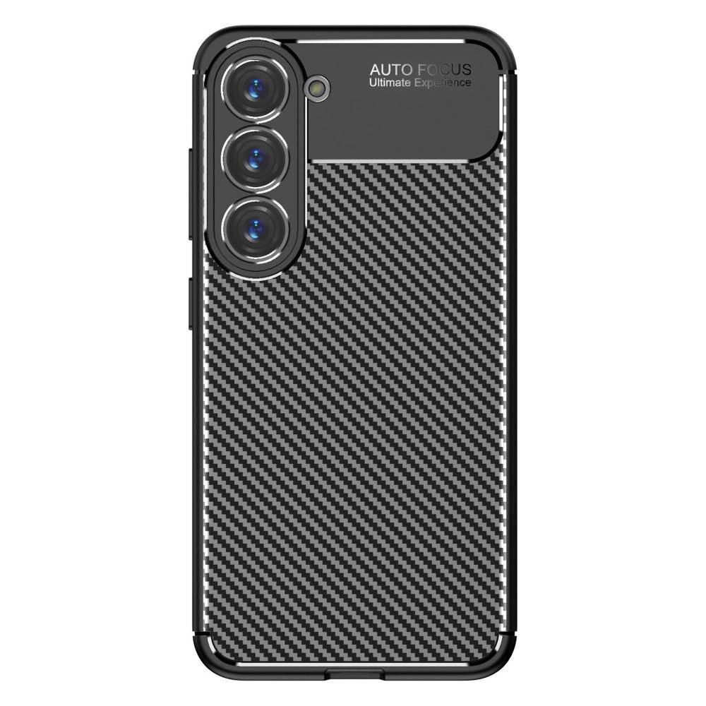 Case SAMSUNG GALAXY S23+ Armored Shockproof Nexeri Carbon Fiber black ...