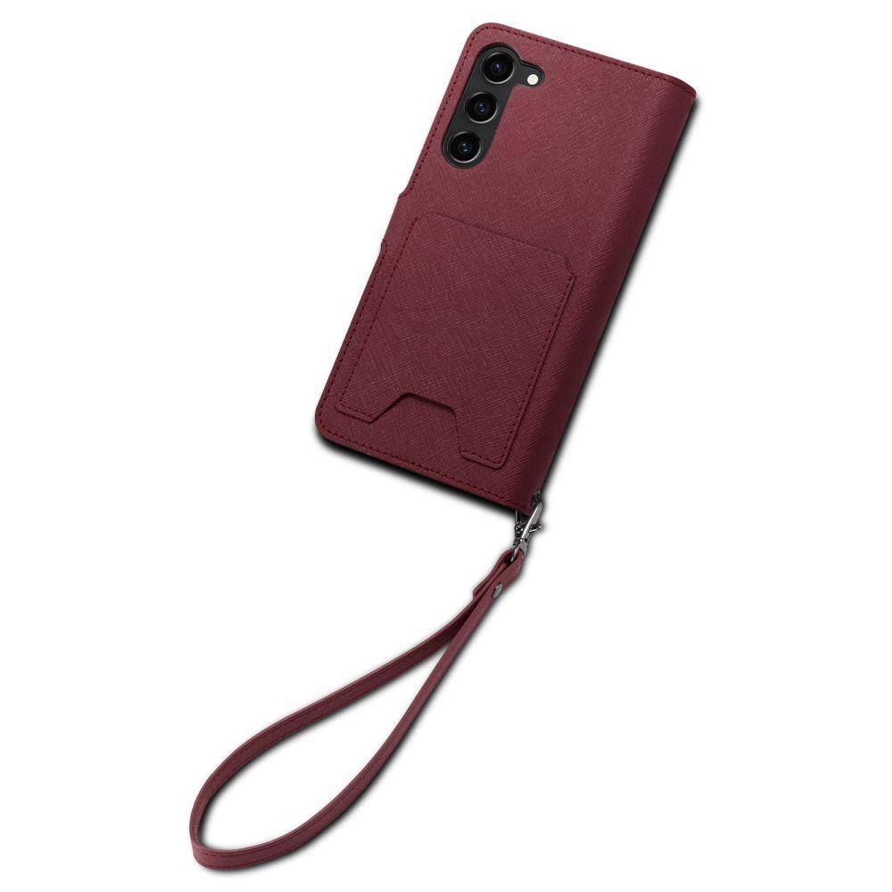 Spigen Burgundy Wallet S Plus Case - For Samsung Galaxy S23 Ultra