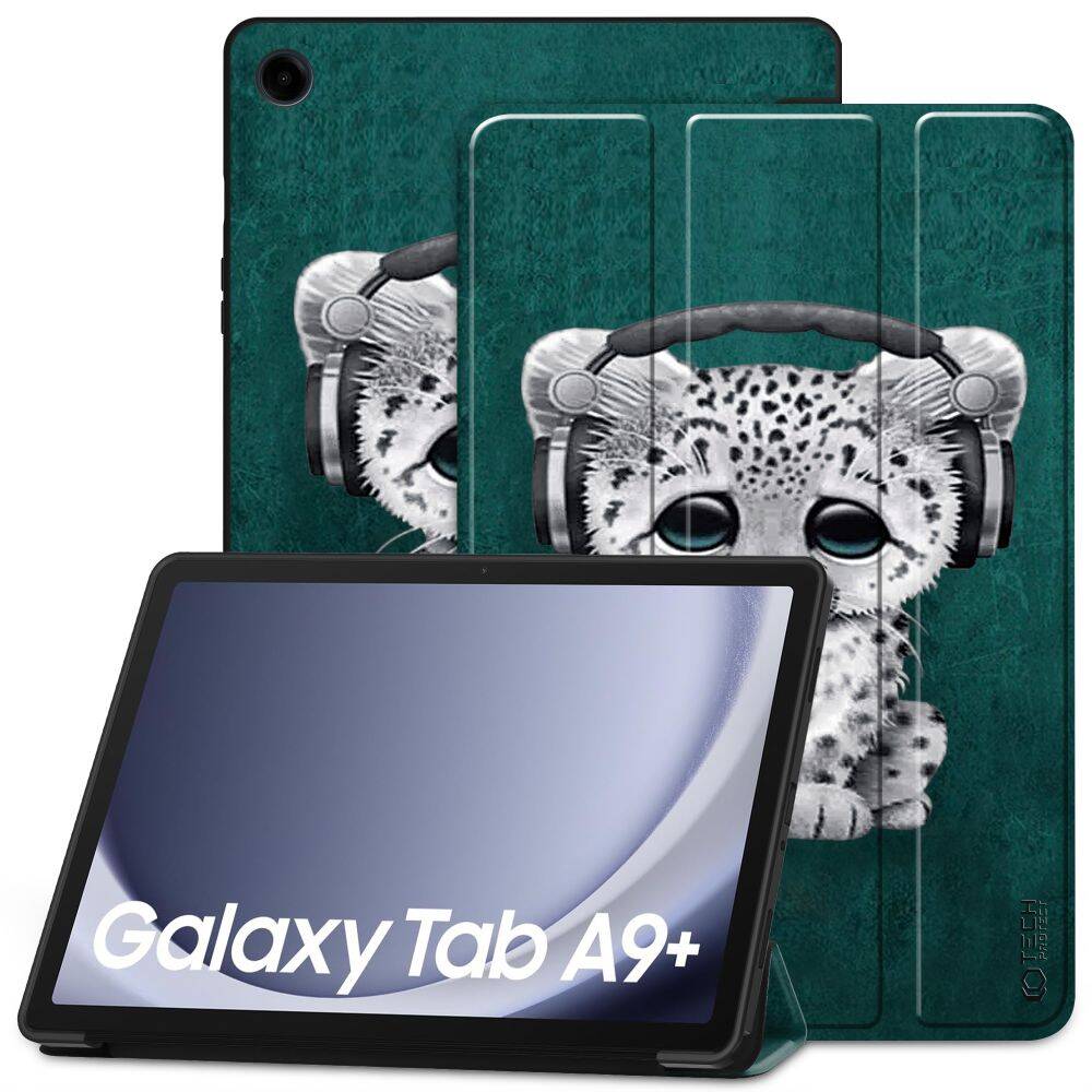 TECH-PROTECT SMARTCASE GALAXY TAB A9 8.7 X110 / X115 SAD CAT