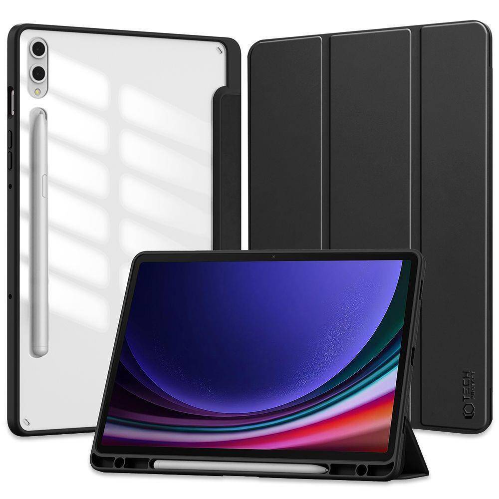 Tablette android pack s9fe+ 12.4'' + smart cover hybride gris Samsung