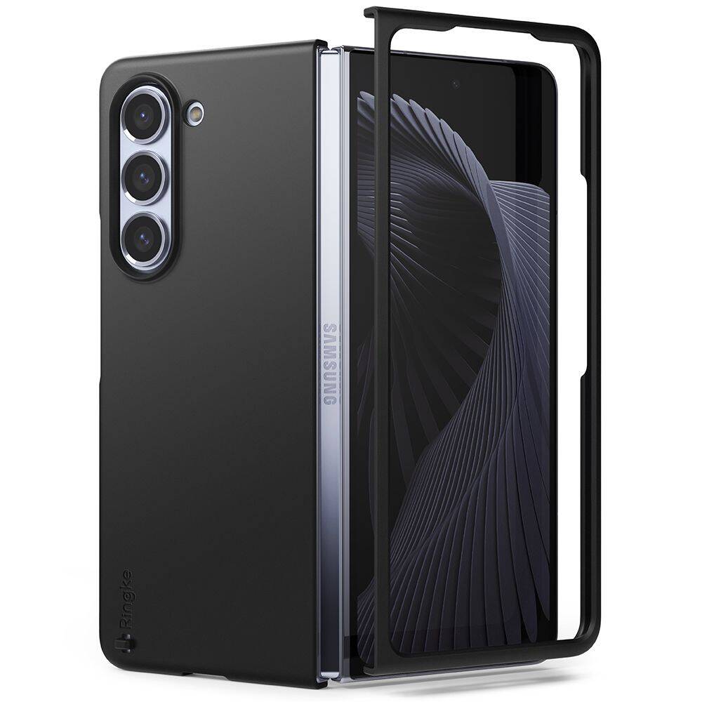 Case SAMSUNG GALAXY Z FOLD 5 Ringke Slim black Black cases and