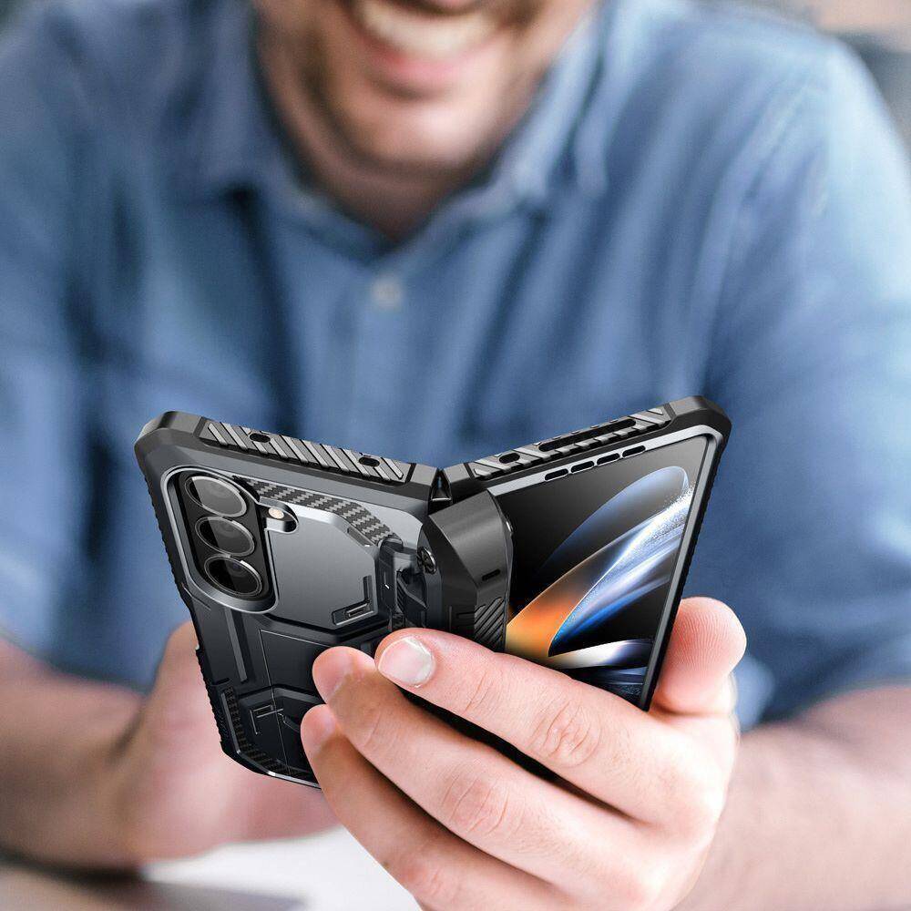 Samsung Galaxy Z Flip 5 case black SUPCASE IBLSN ARMORBOX