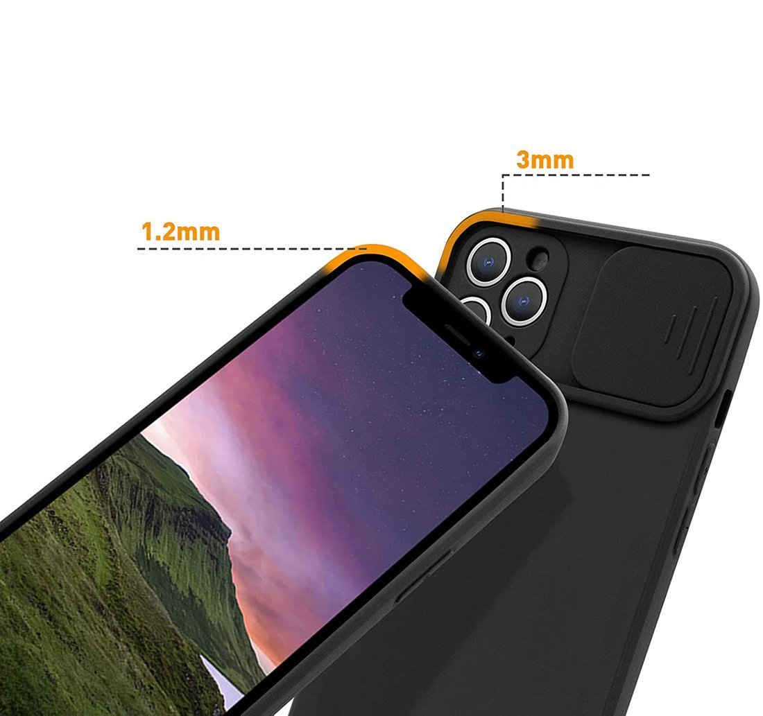 Case XIAOMI REDMI 9A Nexeri Silicone Lens Privacy Slider Camera Cover black  | cases and covers \ Types of cases \ .menu_types \ Back Case cases and  covers \ .menu_type_1_element_2 \ Types