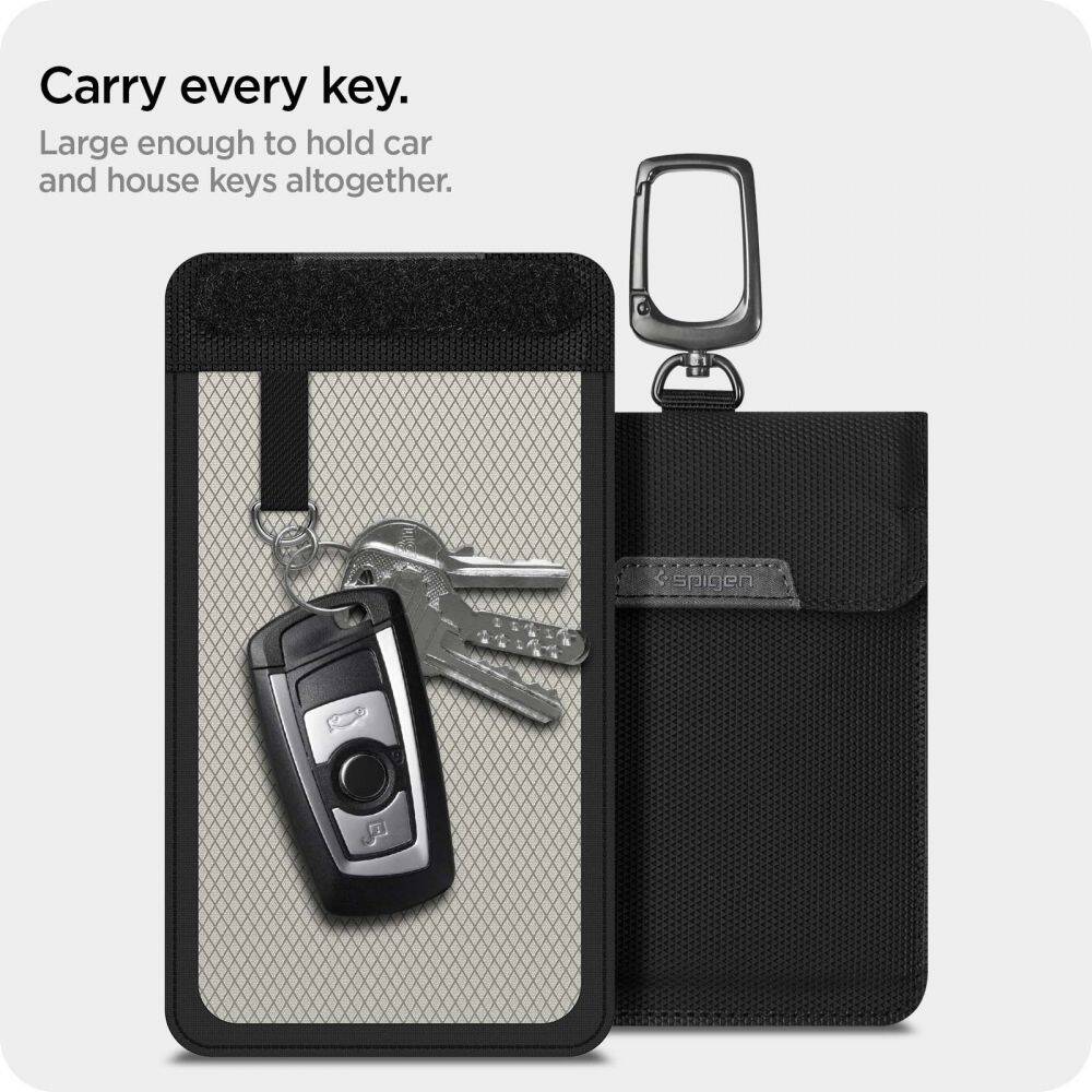 FARADAYA SPIGEN POUCH KEYLESS RFID SIGNAL BLOCKER BLACK | cases and ...