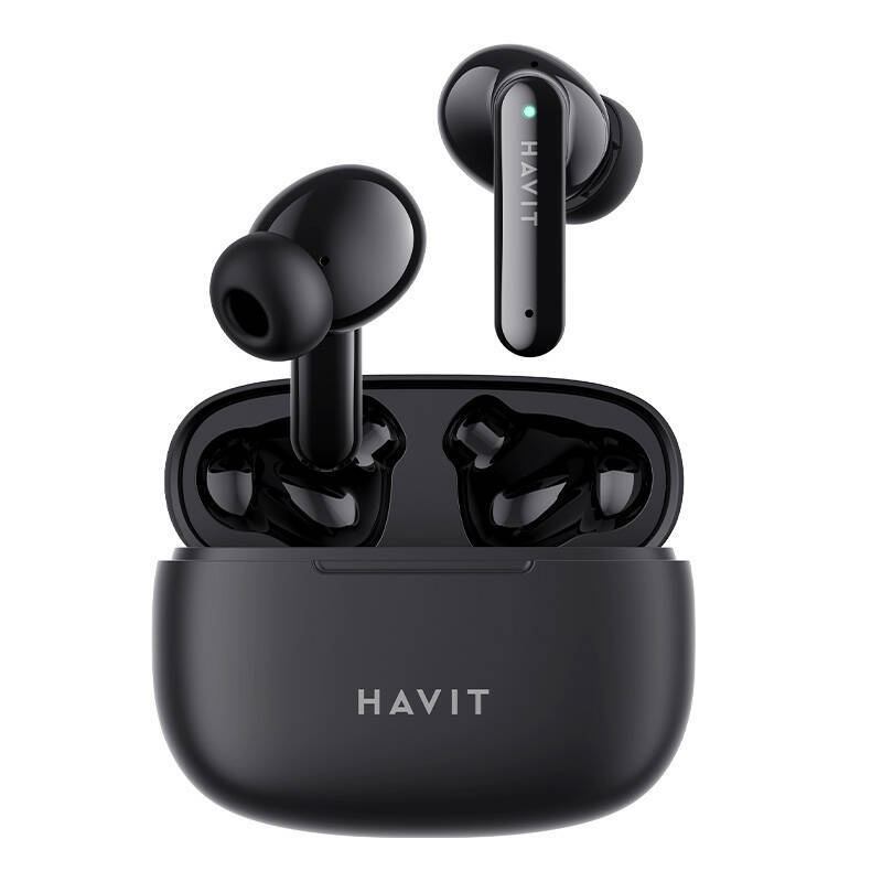 Havit TW967 TWS earphones black all GSM accessories Headphones Wireless headphones Earbuds