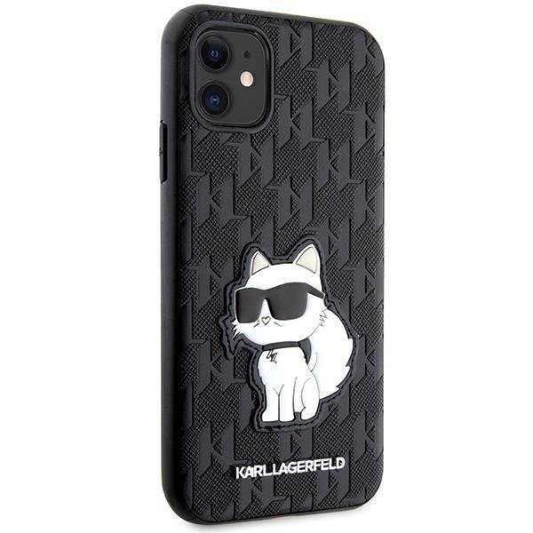 Original Case IPHONE 11 Karl Lagerfeld Hardcase Glitter Choupette