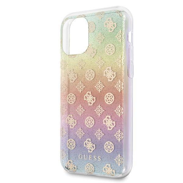 Original Case IPHONE 11 PRO Guess Multicolor Hard Case Iridescent