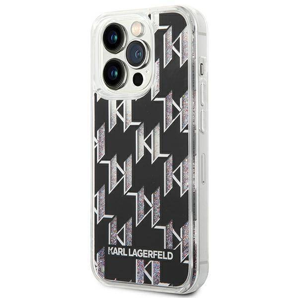 Apple iPhone 14 Pro Max Tamperli Glossy Cam Kapak – LV Black – Casewi