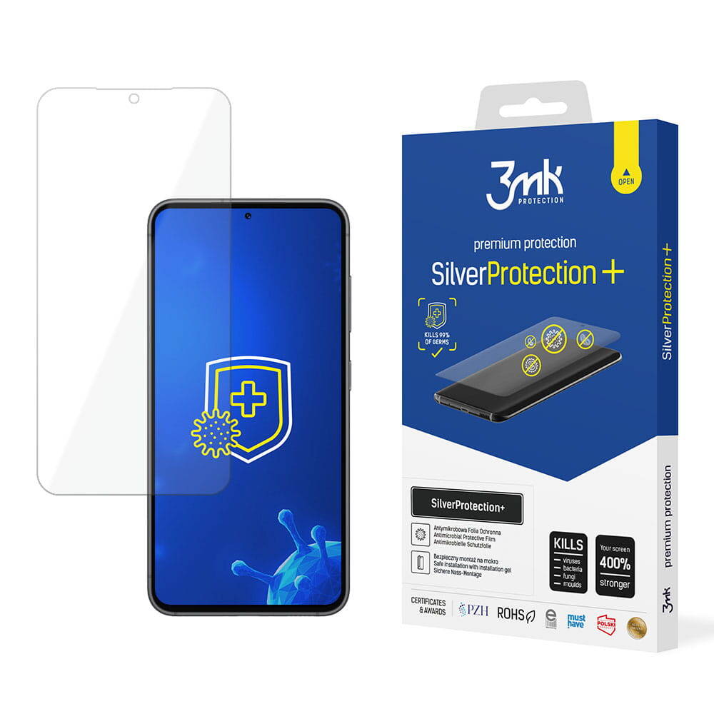 Protective Film SAMSUNG GALAXY S24 ULTRA 3MK SilverProtection+ Clear, screen protection \ Screen protection \ Protecting Film screen protection \  Protecting Films all GSM accessories \ Screen & lens protection \ For  smartphones