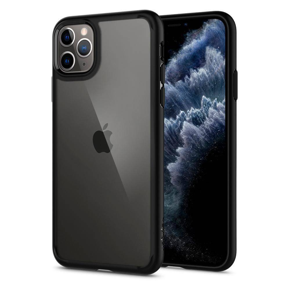 Spigen Ultra Hybrid case IPHONE 11 PRO MAX Matte black cases and