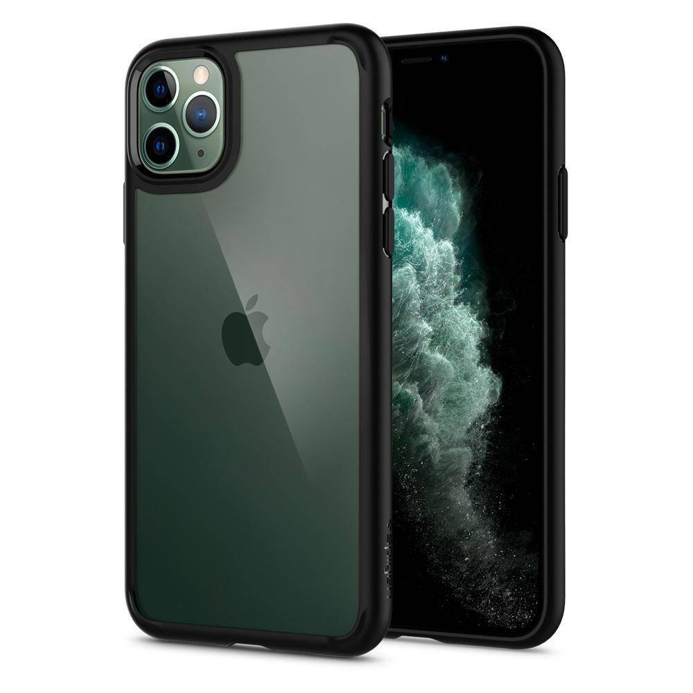 Spigen Ultra Hybrid case IPHONE 11 PRO MAX Matte black cases and