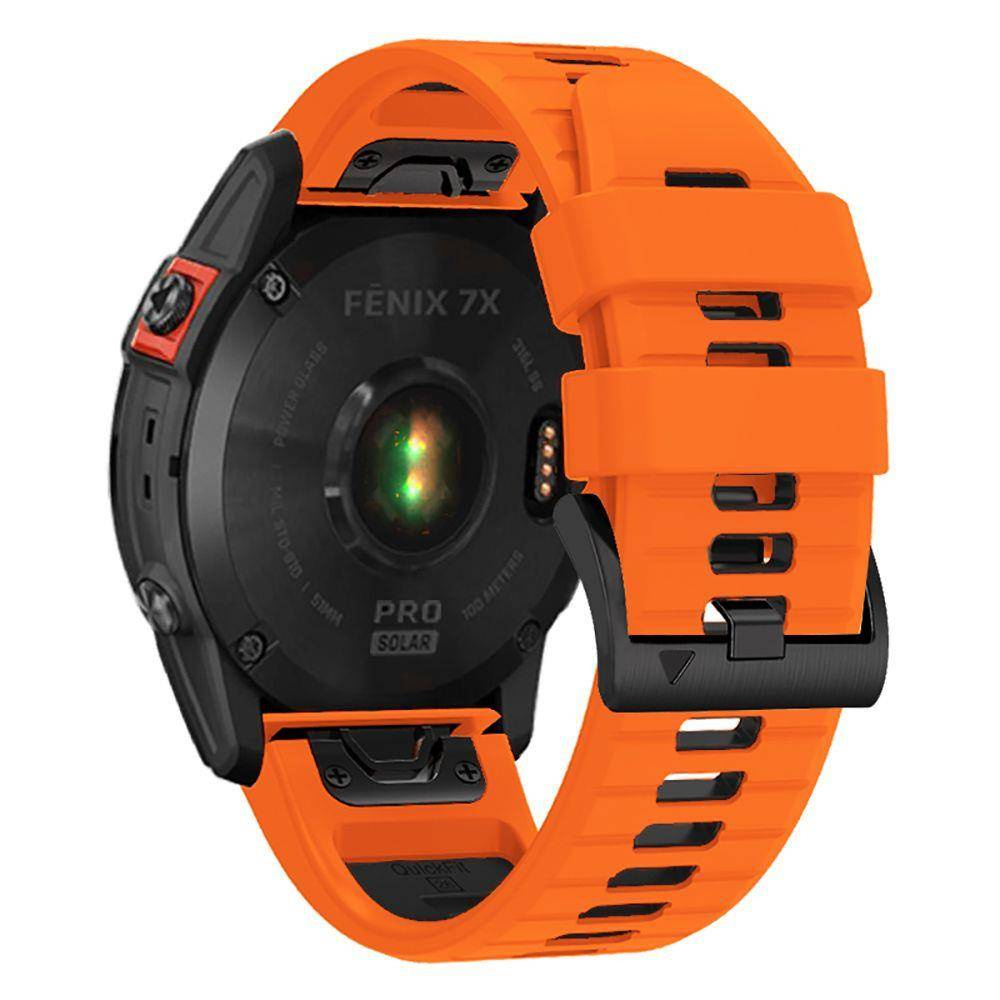 Garmin fenix 5 hot sale orange band