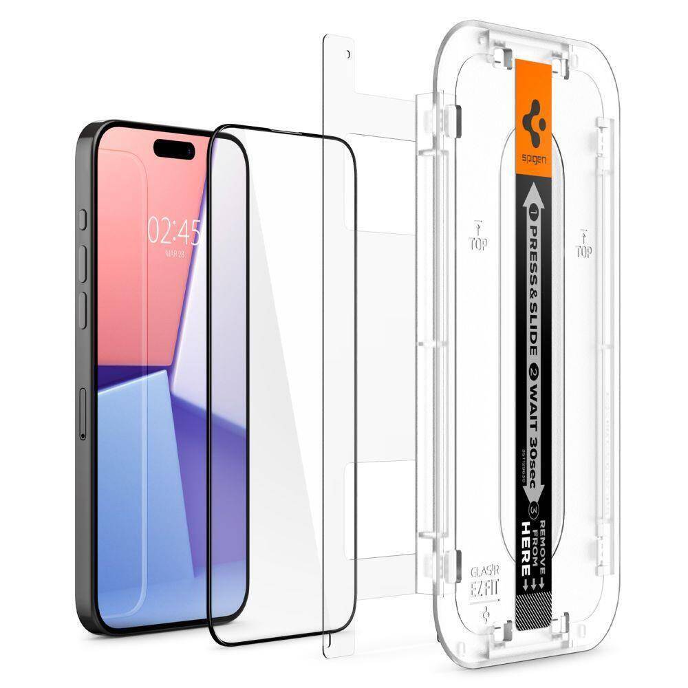 iphone 12 pro max spigen screen protector