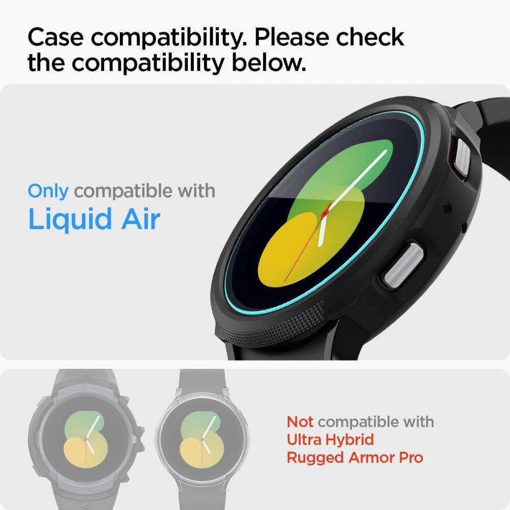 Spigen liquid air armor designed for samsung galaxy watch active 2 case 44mm hot sale