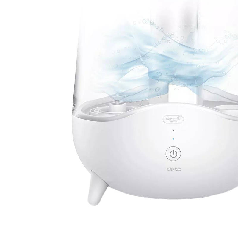 Buy Deerma F325 Crystal Clear Ultrasonic Cool Mist Humidifier 5l Capacity  Silent Aromatherapy Diffuser Transparent Water Tank, Water Shortage  Protection – White Online in UAE