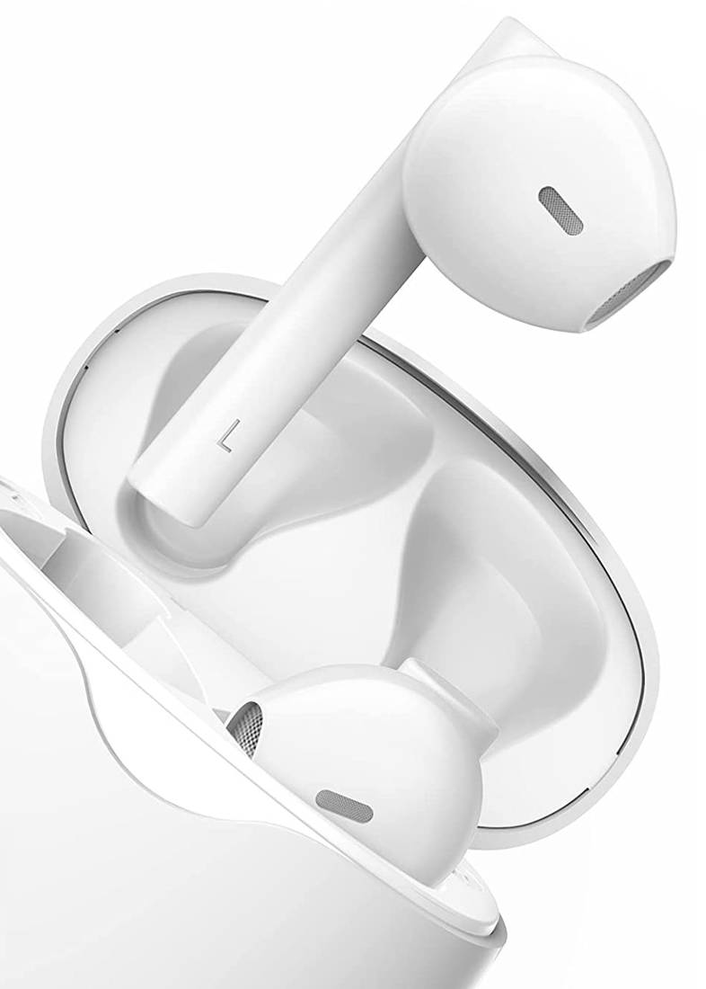 Wireless Earphones TWS HF Bluetooth 5.1 G02 white