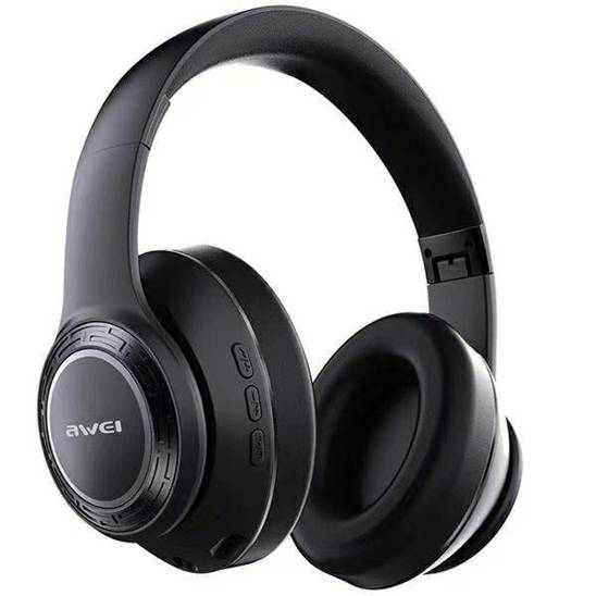 AWEI On-Ear Bluetooth Headphones (A300BL) black