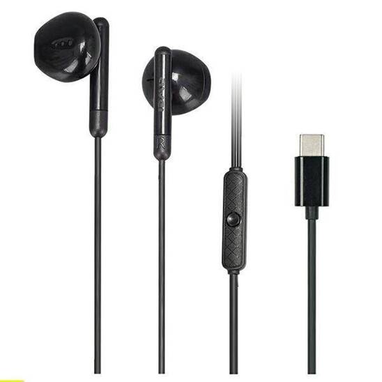 AWEI PC-6T USB-C stereo headphones black/black