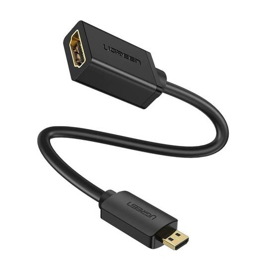 Adapter UGREEN 20134 Micro HDMI to HDMI, 20cm (Black)