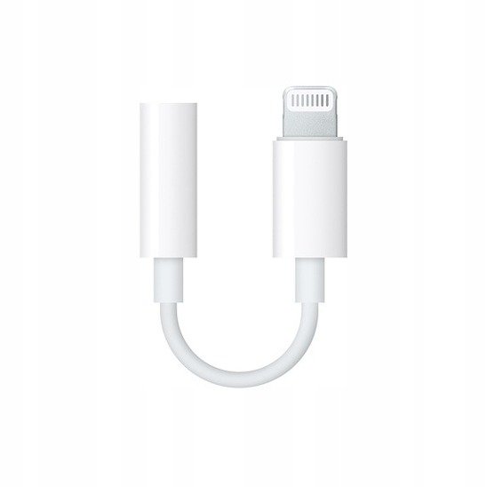 Adapter for Apple Lightning to 3.5mm minijack MMX62ZM/A white