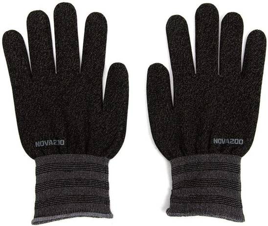 Antibacterial Gloves NOVA Gloves 200 black Size S