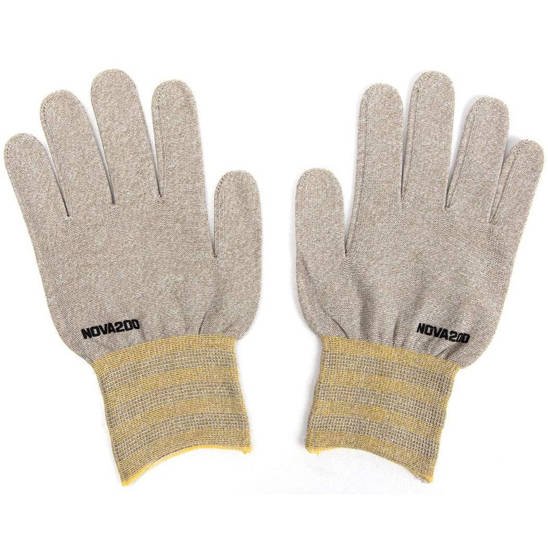 Antibacterial Gloves NOVA Gloves 200 white Size L