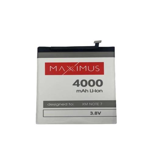 BAT MAXXIMUS XIAOMI REDMI NOTE7 4000MAH BN4A