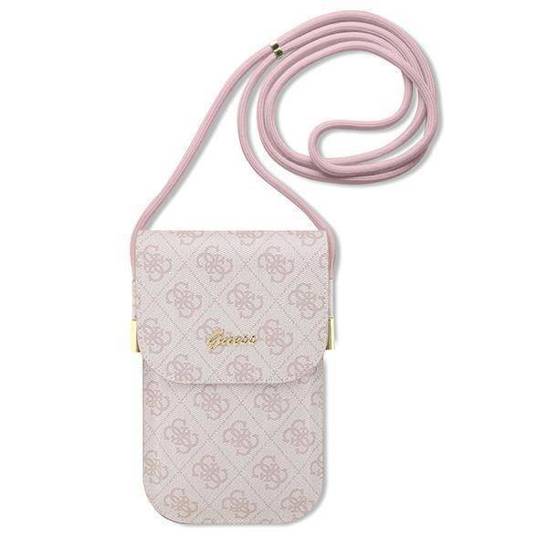 Bag Guess 4G Metal Script Logo (GUOWBP4SNSP) pink